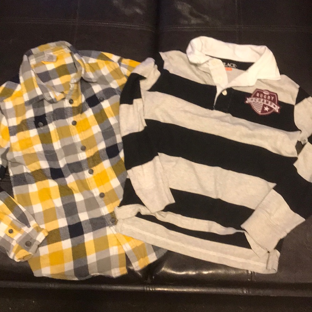 M 7/8 boys collared shirts
